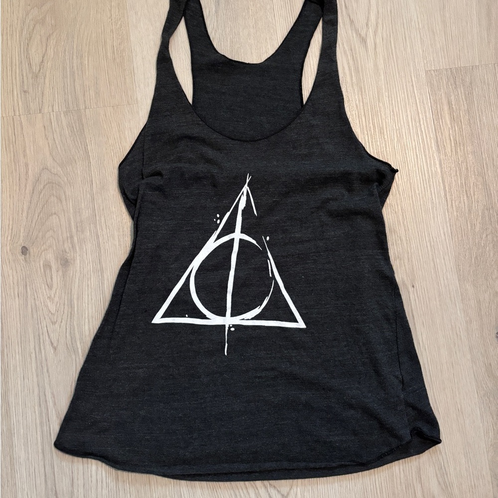 Harry Potter Deathly Hallows Racer-back Tank Top